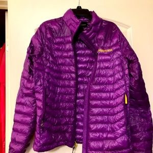 Women’s Marmot lightweight packable puffer coat